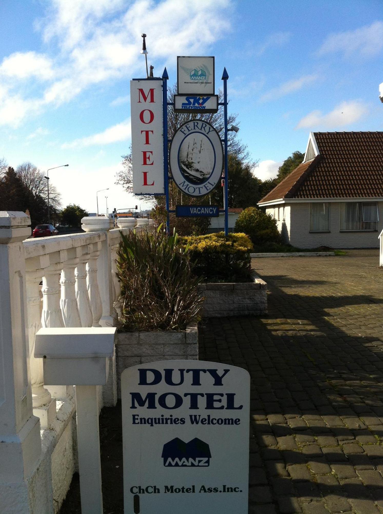 Ferry Motel Крайстчёрч Экстерьер фото