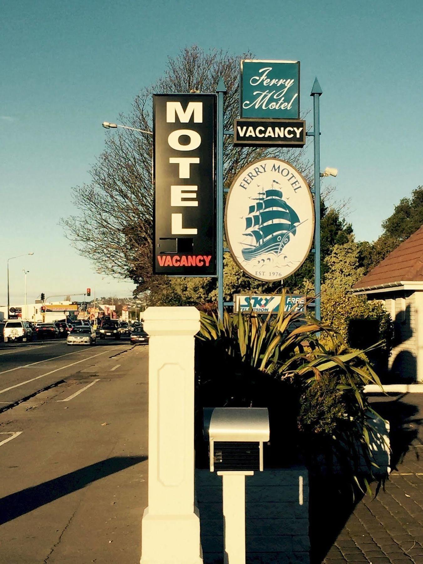 Ferry Motel Крайстчёрч Экстерьер фото